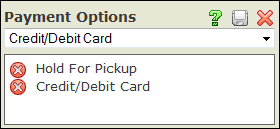 Payment Options